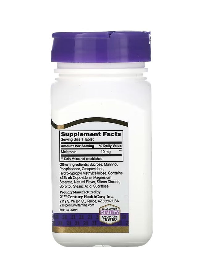 القرن الحادي والعشرون مكمل غذائي ميلاتونين - نكهة الكرز- 120 قرصاً - Image 2